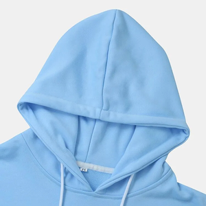 OEM/ODM Men's Lightweight Casual Pullover <b>Hoodies</b> Solid Streetwear for Winter Personalized Printing - Product Image 3