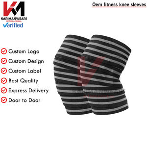 Genouillère de fitness pour la musculation, sangle de genou élastique pour squats, genouillères de sport robustes pour l'entraînement - Product Image 5