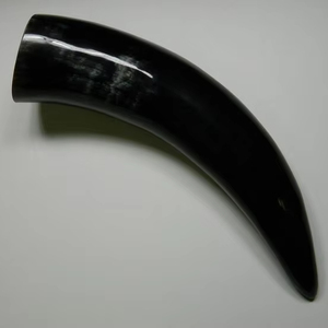 Corne à boire Viking durable de haute qualité polie à la main artisanat naturel Viking boire de la bière de l'Inde pour l'occasion de Noël - Product Image 1