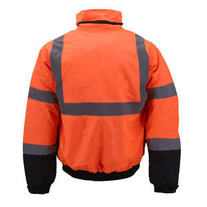 Customized Working Safety <b>Jacket</b> for <b>Workers</b> Custom Design With High Quality Zipper <b>Jacket</b> Safety Men's <b>Jackets</b> - Product Image 5