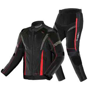 Traje de carreras de cuero alto, aventura, secado rápido, personalizable, impermeable, chaquetas para montar en motocicleta, pantalones, carreras divididas al aire libre - Product Image 6