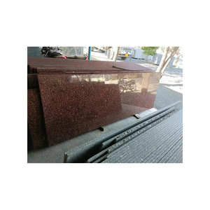 Pierre polie en granit rouge Jhansi durable pour décoration extérieure et intérieure du fournisseur indien - Product Image 6