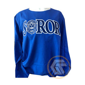 เสื้อสเวตเชิ้ตผ้าฝ้ายฟลีซระบายอากาศสำหรับสตรี  ปักลายตามสั่ง  สำหรับชมรม Zeta Phi Beta  คอลเลคชั่นฤดูหนาว  ลาย GREEK TREASURES ขายส่ง - Product Image 6