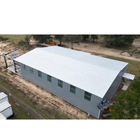 Matériaux de construction en acier de haute qualité pour hangar/abri/entrepôt préfabriqué, kits de construction d'entrepôts