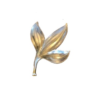 จานอลูมิเนียมตกแต่งสำหรับฤดูใบไม้ร่วงทรงใบไม้สีทองสุดสร้างสรรค์ - Product Image 3