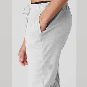 Men's High Quality Streetwear Customized Regular Fit Trouser With Side Zipper Pockets <b>Linen</b> Regular Fit <b>Drawstring</b> <b>Pants</b> - Product Image 4