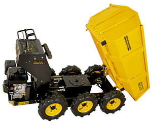 Mini-dumper chenillé, véhicule utilitaire, transport de matériaux, moteur puissant, facile à utiliser, garantie 5 ans, 178 kg - Product Image 3