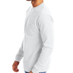 <b>White</b> Color <b>Men's</b> Cotton Mid Weight Custom DTF Printing Logo T <b>Shirt</b> With Best Quality - Product Image 1