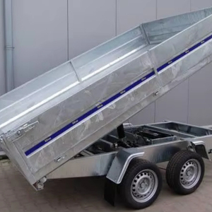 รถเทรลเลอร์ทางการเกษตรสำหรับรถแทรกเตอร์ขนาดเล็กมีแอร์เบรกแบบ1500kgs ส่วนประกอบหลักของเกียร์ที่ใช้แล้ว & ใหม่ - Product Image 1