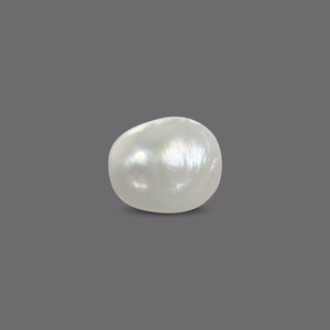 Perla de Agua Dulce Natural Blanca en Forma de Arroz de 2.36 Quilates, Perla Suelta para Joyería - Product Image 1
