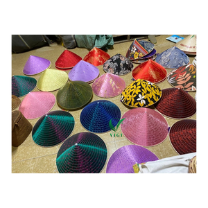 Sombrero de seda hecho a mano de Vietnam Non La Recuerdo cultural, moda de decoración, pedido a granel y precios de fábrica bajos - Product Image 5
