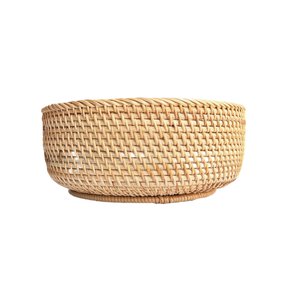 3 Tier Rattan Basket Using Style Customized Package Handwoven Material Design Kitchen Rattan Basket 1 Made in Vietnam - Product Image 5