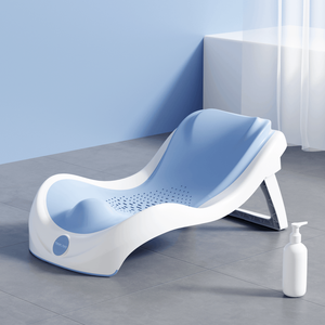 Polka Tots Tiny Tubsy Bébé Baigneur Nouveau-Né Support De Bain-Bleu - Product Image 1