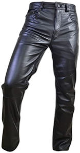 Venta al por mayor de pantalones de cuero estilo callejero de alta calidad para hombre, venta al por mayor, ropa de invierno para exteriores - Product Image 2