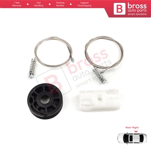 Kit de réparation de lève-vitre arrière droit BWR1011 pour XK8 XKR X100 1997-2006 Coupé Cabriolet C2N3913 - Product Image 2