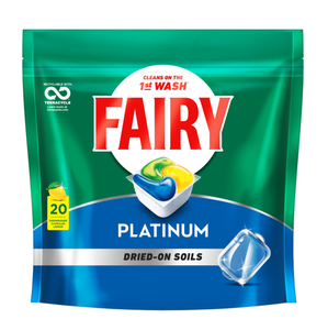 Pastillas para Lavavajillas Fairy Platinum Todo en Uno de Alta Calidad, 20 Lavados - Product Image 2