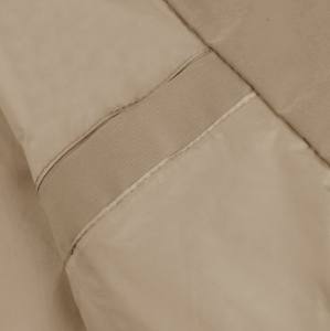 Chaqueta Cortavientos Informal con Cuello Alto y Cremallera Completa, Diseño Personalizado al por Mayor, de Lona, Poliéster, Transpirable, Ligera y Resistente al Viento - Product Image 4