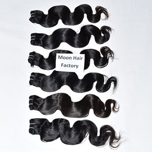 Gran oferta 26 "pulgadas 1 paquete Bodywave cabello humano de aspecto Natural tejido suave y sedoso estilo para cabello de mujer disponible al mejor precio - Product Image 5