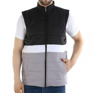 Dernier modèle 2026 Gilet matelassé léger et chaud pour homme, sans manches, compressible, grande taille, d'hiver, en duvet de canard - Product Image 3