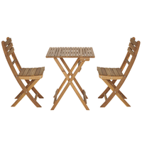 Ensemble table et chaises pliantes en rotin et acier BeNK PE, mobilier d'extérieur pour parc, cuisine, sous-sol - Design minimaliste