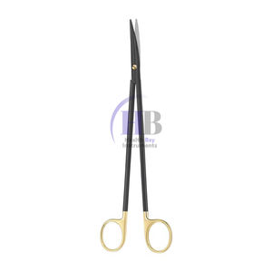 Tijeras quirúrgicas de acero inoxidable con corte de ondas curvas, tijeras de disección, instrumentos de corte de disección médica, juego de instrumentos altos - Product Image 2