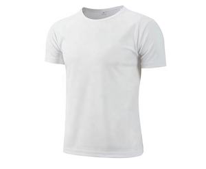 Camiseta Unisex de Talla Grande Personalizada de Poliéster/Algodón, de Secado Rápido, Manga Corta, Estampado Oversize, Transpirable, Tejida, Ecológica - Product Image 1