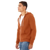 Bella toile 100% coton unisexe sweat à capuche zippé hommes femmes sweats à capuche zippés pour homme 3739
