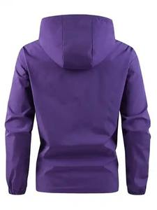 Chaqueta con capucha Softshell de alta calidad para hombre, ropa táctica transpirable para exteriores con cuello levantado, cierre de cremallera, precio de invierno - Product Image 2