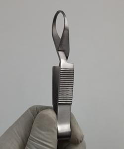 Jones Style-abrazadera de toalla recta, instrumentos quirúrgicos de acero inoxidable alemán, pinzas de toalla quirúrgicas, 85mm/8,5 cm - Product Image 5