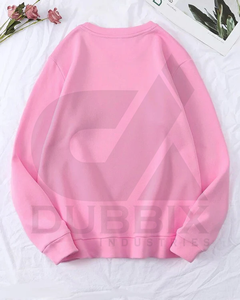 Sudadera con estampado Uni-Sex Estilo cómodo 100% Poliéster Diseño de pegatina personalizable Color Logo Ringer Sudadera - Product Image 2