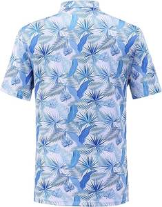 Polos para hombre, camiseta de golf de algodón 100%, polos de golf con estampado de manga corta para hombre, nuevos polos informales ajustados para hombre - Product Image 2