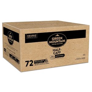 Cápsulas de café Green Mountain Coffee Roasters Half Caff para Keurig, tostado medio, 72 unidades - Product Image 5
