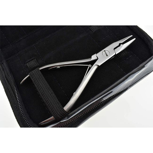 Kit de herramientas para extensiones de cabello con alicates para microanillos, 4 piezas, incluye peine para separar el cabello, aguja de tracción y aguja de bucle para extensiones de cabello. - Product Image 2