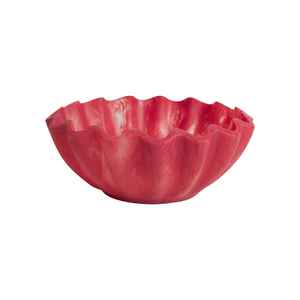 Bol décoratif moderne de luxe fait à la main en résine sans BPA pour servir des fruits et des salades Décoration d'intérieur de haute qualité - Product Image 1