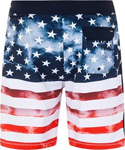 Shorts de bain personnalisés pour hommes avec votre logo – Short de plage en polyester sur mesure pour le surf - Product Image 2