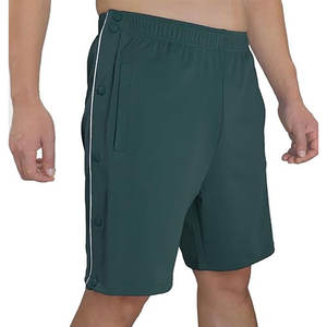 Pantalones cortos de recuperación postoperatoria para hombres de alta calidad con bolsillos, ropa adaptable para hombres de color sólido - Product Image 3
