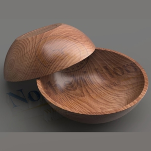 Vente en gros de bols de service en bois d'acacia de haute qualité, parfaits pour servir des salades, des fruits, des noix et d'autres aliments - Product Image 1