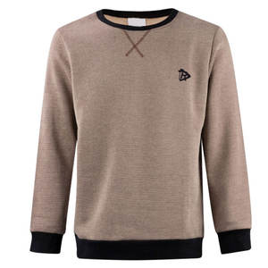 Sudadera de manga larga con logotipo personalizado de alta calidad para hombre, sudadera de invierno de algodón y poliéster con diseño liso, sudadera masculina con estampado personalizado - Product Image 1