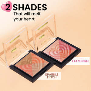 พาเลทบลัชออนและไฮไลท์เตอร์ Glow Play 4-in-1 - เมคอัพเนื้อลิควิดสีชัดเจนสำหรับผิวขาว - Product Image 5
