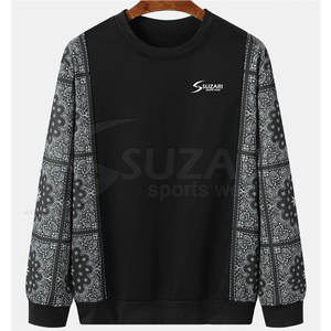 Sweat-shirt confortable grande taille à la mode pour hommes impression numérique couleur personnalisable pour l'hiver nouveau style - Product Image 1