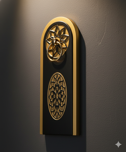 TEMOX K700 Estructura de Muebles de Plástico de Lujo, Diseño Moderno, Acabado Negro Capuchino, Ideal para Hogar, Oficina, Comedor y Sala de Estar - Product Image 4