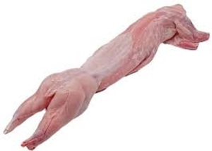 Prix d'usine 100% Biologique Végétalien Bacon de Lapin Congelé Sans Peau Carcasse 10kg Approvisionnement en Vrac Emballage Sous Vide Sans Additifs - Product Image 6