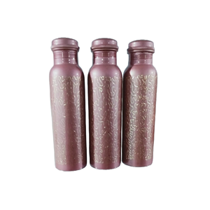 ขวดน้ำดื่มทองแดงขนาดใหญ่ขายส่ง ความจุ 500 มล.-1000 มล. ฝาเกลียวสแตนเลส ขนาด รูปทรง สี ปรับแต่งได้ - Product Image 6