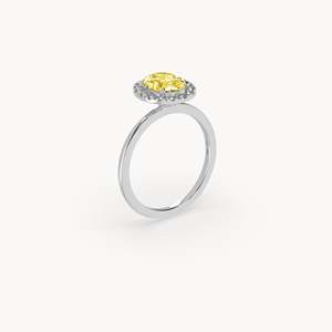 Anillo de Compromiso Ray Verlobungsring de Oro de 14k con Diamante Cultivado en Laboratorio - Product Image 2