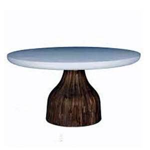 Support à gâteau en bois massif en bois d'acacia de forme ronde avec couvercle supérieur en acrylique Support à gâteau en bois multifonctionnel pour décoration intérieure - Product Image 1