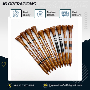 Vendita in tutto il mondo di qualità superiore quantità di massa di dimensioni personalizzate e Logo stampa Plain legno plastica Golf tee a prezzo all'ingrosso - Product Image 5