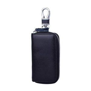 Porte-clés court de qualité supérieure en cuir souple avec sangle robuste et anneau en acier, léger, idéal pour les voyages, les activités de plein air et l'usage quotidien - Product Image 1