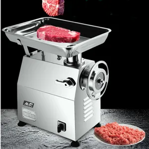A talhoaria comercial fornece equipamentos para moedor de carne moída de veado para triturador de carne, máquina de processamento para venda de hambúrgueres