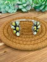 Bracelet manchette en argent sterling 925 avec turquoise Palamino, style mexicain, certifié par un tiers, élégant, fait main, serti clos