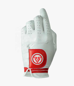 Gant de golf pour homme sur mesure, qualité supérieure, cuir véritable, logo personnalisé, fabrication OEM au Pakistan, respirant, léger, pour le sport - Product Image 1